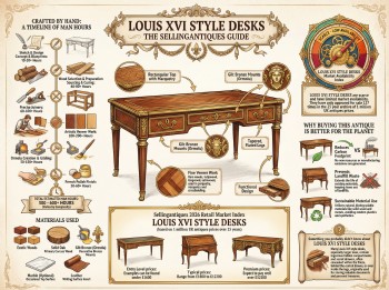 Louis Xvi Style Desks Guide Infographic