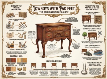 Lowboys With Pad Feet Guide Infographic