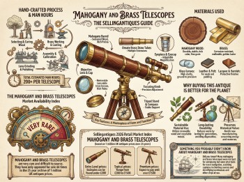 Mahogany And Brass Telescopes Guide Infographic