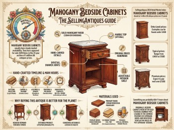 Mahogany Bedside Cabinets Guide Infographic