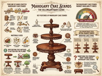 Mahogany Cake Stands Guide Infographic