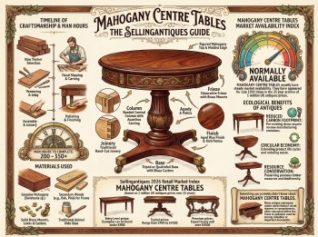 Mahogany Centre Tables Guide Infographic