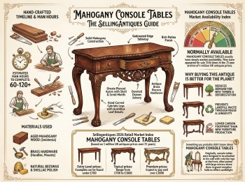 Mahogany Console Tables Guide Infographic
