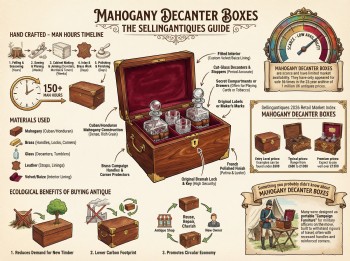 Mahogany Decanter Boxes Guide Infographic