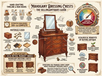 Mahogany Dressing Chests Guide Infographic