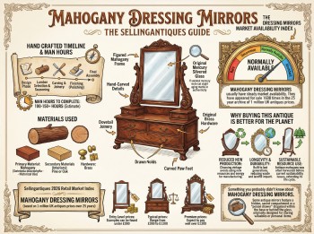 Mahogany Dressing Mirrors Guide Infographic