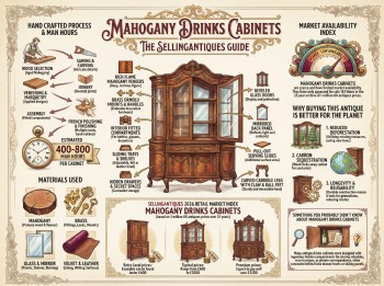 Mahogany Drinks Cabinets Guide Infographic