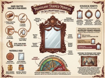 Mahogany Framed Mirrors Guide Infographic