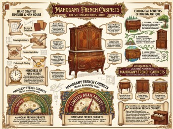 Mahogany French Cabinets Guide Infographic