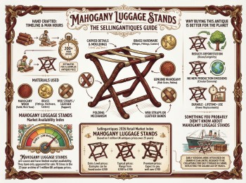 Mahogany Luggage Stands Guide Infographic