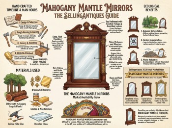 Mahogany Mantle Mirrors Guide Infographic