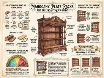 Mahogany Plate Racks Guide Infographic