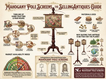 Mahogany Pole Screens Guide Infographic
