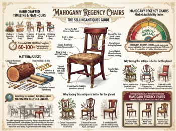 Mahogany Regency Chairs Guide Infographic