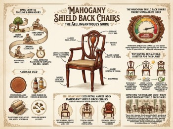 Mahogany Shield Back Chairs Guide Infographic