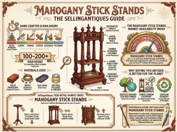 Mahogany Stick Stands Guide Infographic