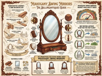 Mahogany Swing Mirrors Guide Infographic