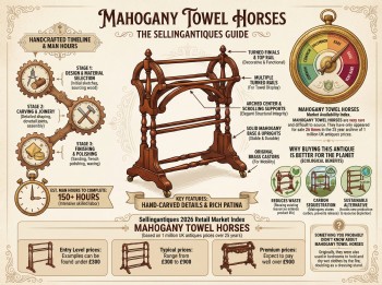 Mahogany Towel Horses Guide Infographic