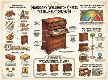Mahogany Wellington Chests Guide Infographic