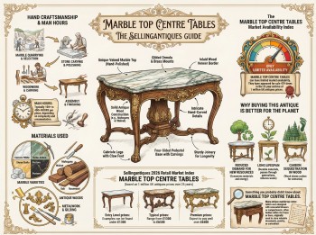 Marble Top Centre Tables Guide Infographic