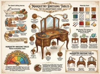 Marquetry Dressing Tables Guide Infographic