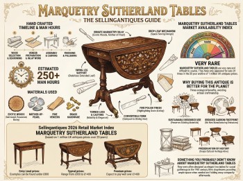 Marquetry Sutherland Tables Guide Infographic
