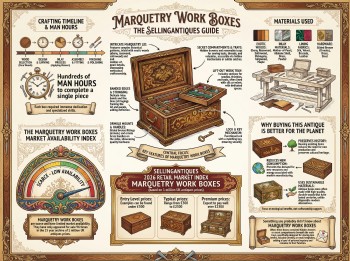 Marquetry Work Boxes Guide Infographic