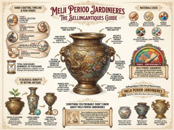 Meiji Period Jardinieres Guide Infographic