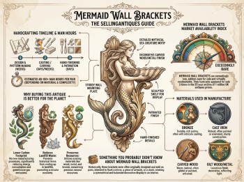 Mermaid Wall Brackets Guide Infographic