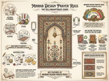 Mihrab Design Prayer Rugs Guide Infographic