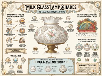 Milk Glass Lamp Shades Guide Infographic