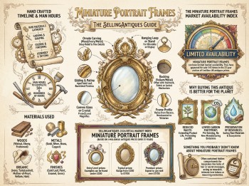 Miniature Portrait Frames Guide Infographic