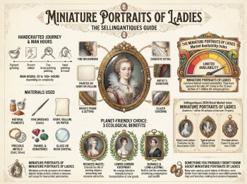 Miniature Portraits Of Ladies Guide Infographic