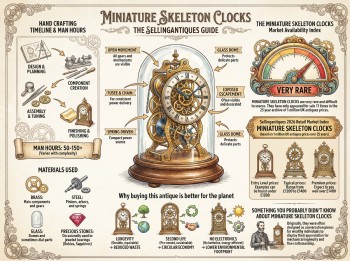 Miniature Skeleton Clocks Guide Infographic