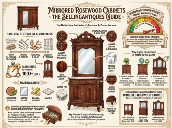 Mirrored Rosewood Cabinets Guide Infographic
