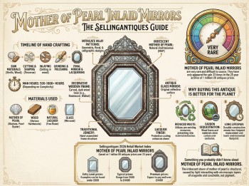 Mother Of Pearl Inlaid Mirrors Guide Infographic