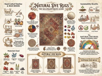 Natural Dye Rugs Guide Infographic