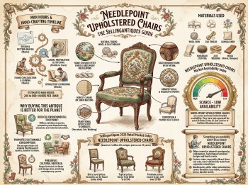 Needlepoint Upholstered Chairs Guide Infographic