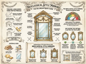 Neoclassical Style Mirrors Guide Infographic