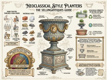 Neoclassical Style Planters Guide Infographic