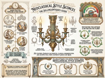 Neoclassical Style Sconces Guide Infographic
