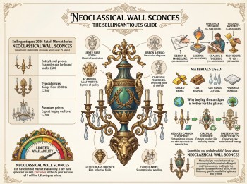 Neoclassical Wall Sconces Guide Infographic