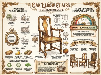 Oak Elbow Chairs Guide Infographic