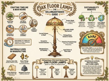 Oak Floor Lamps Guide Infographic