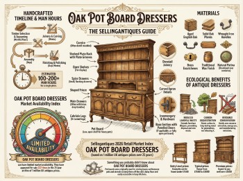 Oak Pot Board Dressers Guide Infographic