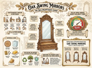 Oak Swing Mirrors Guide Infographic