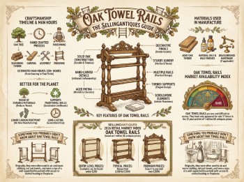 Oak Towel Rails Guide Infographic