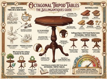Octagonal Tripod Tables Guide Infographic