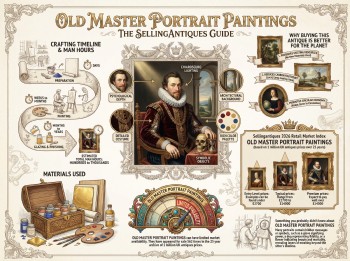 Old Master Portrait Paintings Guide Infographic