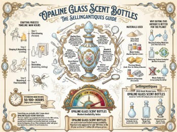 Opaline Glass Scent Bottles Guide Infographic